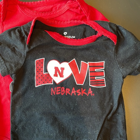 Nebraska onesies, 3-6 month - Picture 2 of 4